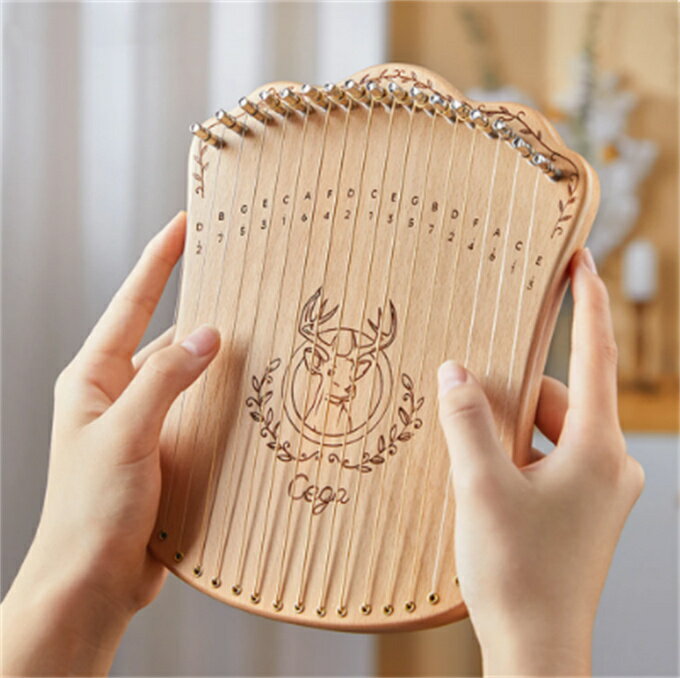 カリンバ 親指ピアノ 17キー 楽器 初心者 サムピアノ アフリカ楽器 Kalimba おやゆびピアノ 17音の指ピアノ 子供向け キッズ 演奏 練習 キーステ...