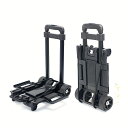 折りたたみ式収納車、二輪鉄棒ショッピングカー、トロリー荷物車、収納バスケット(3)