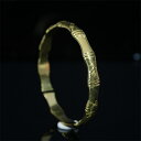 竹 バングル 調節可能 純銅ブレスレット、ファッションジュエリーギフト、電磁波過敏症 電磁波対策 ハロウィンクールジュエリー、クラシックファッション耐久性スカル...