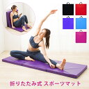 【エントリーで最大46倍】体操 マット ヨガ トレーニング　スポーツマット 180X60X5cm トレーニングマット　プレイマット　厚手 Soomloom　ストレッチマット エクササイズ フィットネス ダイエット ストレッチ 防音 大 運動 洗える