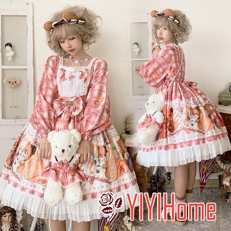 アニメ風 メイド服 コスプレ cosplay ハロウィン かわいい メイド コス ソフト系 ロリータ ワンピース