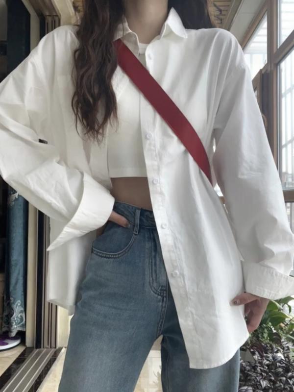 其它 - レディース ファッション 韓国 女性 春 夏 秋 レディース かわいい おしゃれ シャツ ジャケット トップス 綺麗 シンプル 上品 大人 羽織もの カーディガン 長袖 長袖シャツ 紫外線対策 日焼け防止 日焼け対策