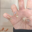 ネイルアート 上品 大人 レディース 女性 美容 ネイル ネイルチップ 韓国 かわいい おしゃれ ジェルネイル マニキュア キラキラ 豪華 デザイン ハンド 綺...