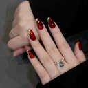 ネイルアート 上品 大人 レディース 女性 美容 ネイル ネイルチップ 韓国 かわいい おしゃれ ジェルネイル マニキュア キラキラ 豪華 デザイン ハンド 綺...