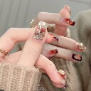 ネイルアート 上品 大人 レディース 女性 美容 ネイル ネイルチップ 韓国 かわいい おしゃれ ジェルネイル マニキュア キラキラ 豪華 デザイン ハンド 綺...