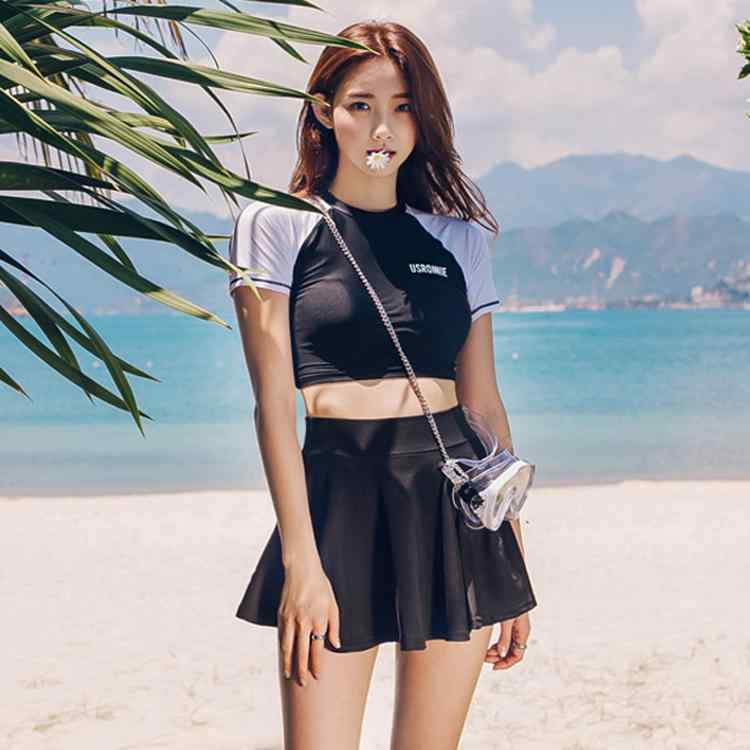 乐天商城 - レディース ファッション 春 夏 秋 冬 女性 かわいい おしゃれ 水着 韓国 海 プール ビーチ スカート 大人 半袖 温泉 スポーツ サーフィン シンプル 上品 大人 パンツ 長袖 紫外線対策 日焼け対策 日焼け防止 シースルー