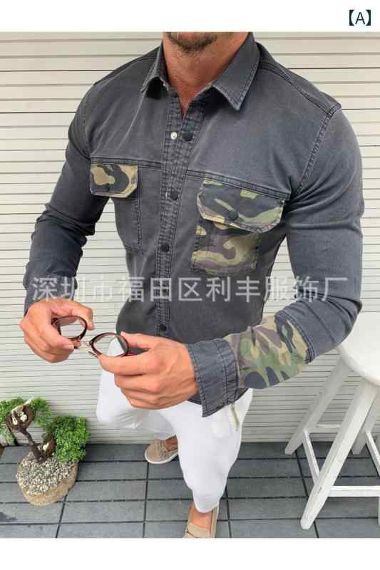 メンズ ファッション 春 夏 秋 冬 かっこいい オシャレ モテ 男性用 紳士服 服 韓国 シンプル 大人 秋冬 大きいサイズ デニムジャケット メンズカジュアル ジャケット トップ メンズジャケット