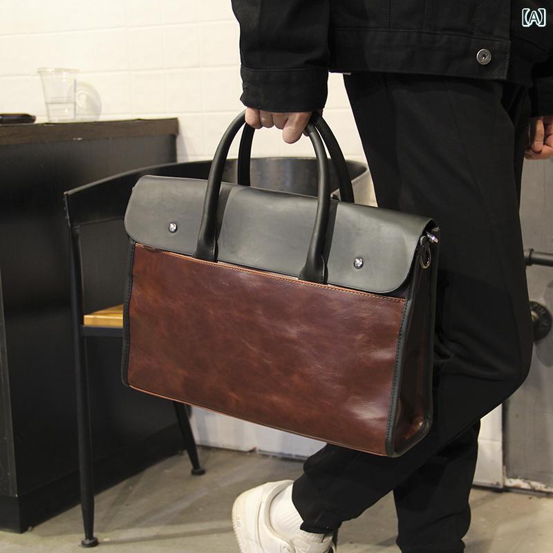メンズ ファッション おしゃれ かっこいい メンズ ショルダーバッグ ファッション ハンドバッグ ブリーフ ケース ビジネス バッグ OL メンズ クロス ボディバッグ