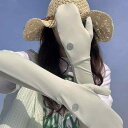 レディース ファッション 腕 アーム 春夏 秋 かわいい おしゃれ 韓国 日焼け防止 日焼け対策 紫外線対策 女性 アウトドア 通気性 運転 車 アームカバー ...