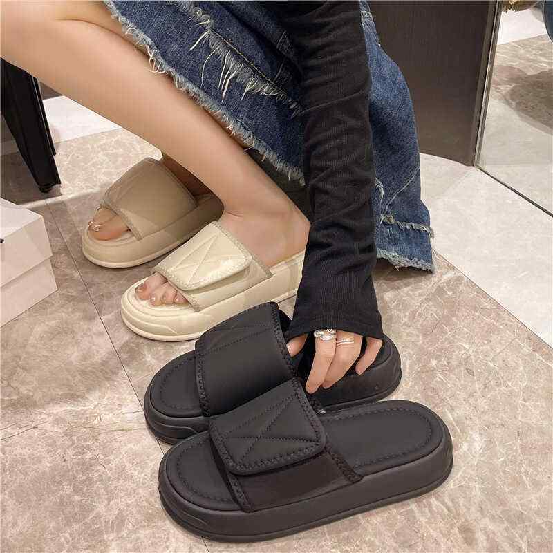 韓国 靴 シューズ 春夏 秋 冬 レディース かわいい おしゃれ 女性用 夏 アウター スリッパ 厚 滑り止め..