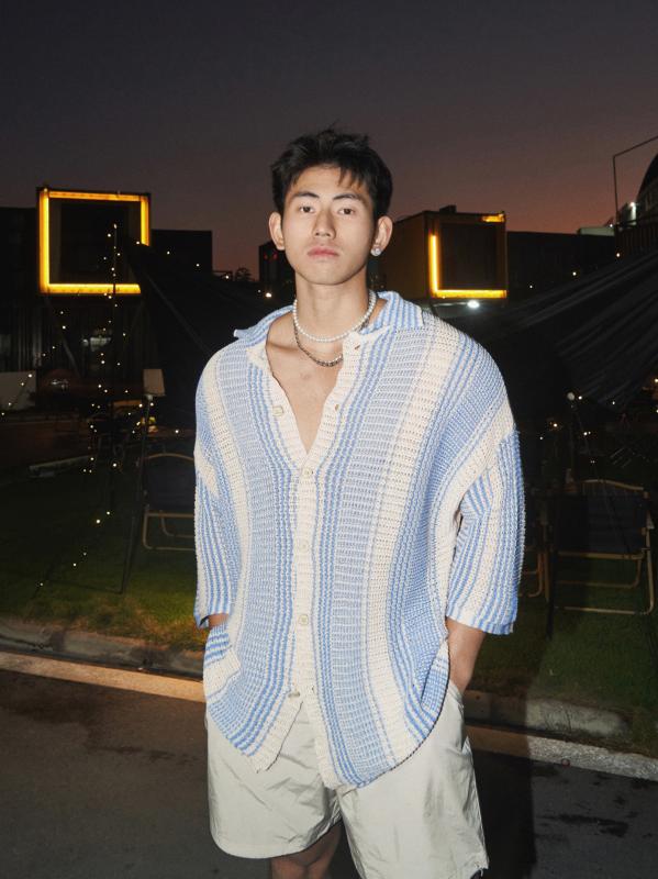 Rakuten - メンズ ファッション 春夏 秋冬 かっこいい オシャレ モテ 男性用 紳士服 服 韓国 アメリカン レトロ 半袖 シャツ メン 夏 カジュアル 薄手 セーター
