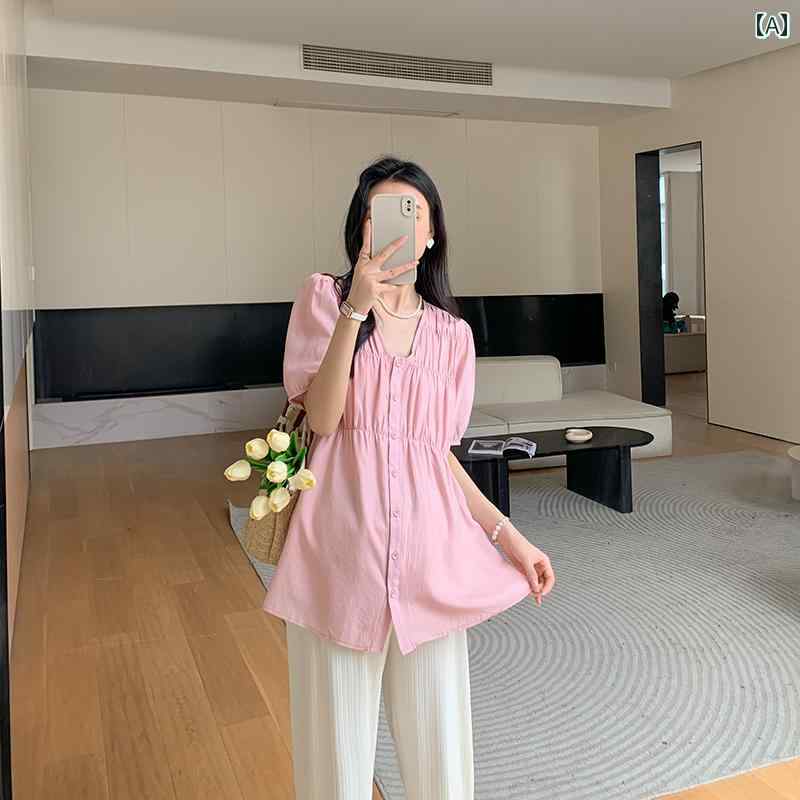 レディース ファッション 春夏 秋 かわいい おしゃれ マタニティ 妊娠中 ベビー 赤...