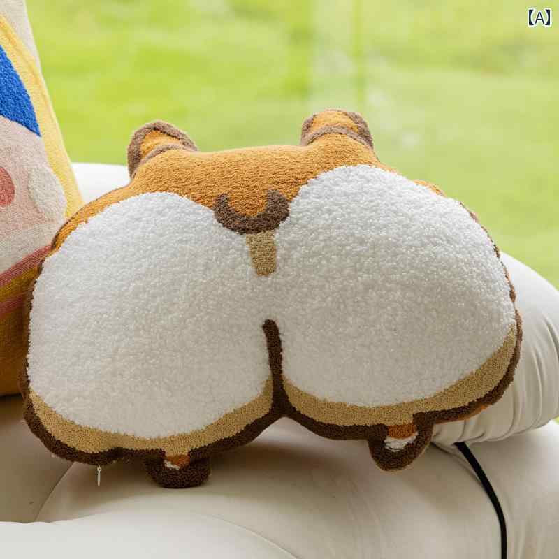 インテリア 雑貨 装飾 飾り クッション 座布団 カバー 枕 寝具 おしゃれ かわいい シンプル 韓国 上品 高級 部屋 ベッド 北欧 コーギー かわいい ガーリー ハート 枕 リビング ルーム ソファ クッション 出窓 バルコニー 刺繍 枕 ケース
