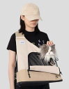 散歩 犬 ペット 抱っこ 紐 バッグ かわいい おしゃれ キャリー おんぶ メッシュ 通気性 猫 ショルダーバッグ 大容量 肩紐53〜91cm調節 ハーネス 胸...