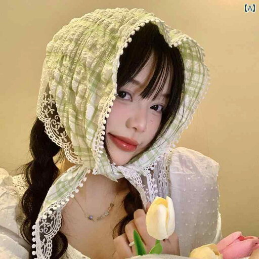 韓国 女性 春夏 秋冬 レディース かわいい おしゃれ レース 女性用 海辺 ビーチ 韓国 レトロ 正方形 三角 韓国 女性 春夏 秋冬 レディース かわいい おしゃれ レース 女性用 海辺 ビーチ 韓国 レトロ 正方形 三角