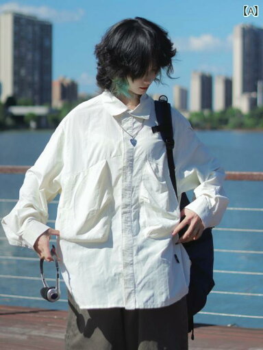 メンズ ファッション 春夏 秋冬 かっこいい オシャレ モテ 男性用 紳士服 服 韓国 シンプル 大人 和風 ゆったり 快適 ビッグ ポケット ワークシャツ ベーシック 長袖 シャツ ポロシャツ メンズ メンズ ファッション 春夏 秋冬 かっこいい オシャレ モテ 男性用 紳士服 服 韓国 シンプル 大人 和風 ゆったり 快適 ビッグ ポケット ワークシャツ ベーシック 長袖 シャツ ポロシャツ メンズ