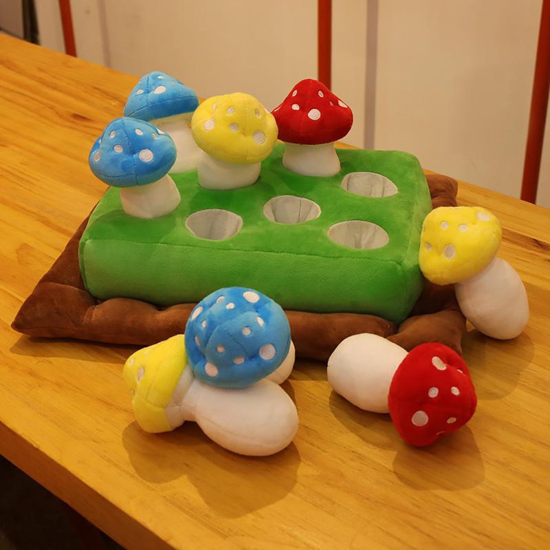 樂天商城 - クッション 枕 ふわふわ 男の子 女の子 インテリア おもちゃ ぬいぐるみ 人形 かわいい ベビー 赤ちゃん 子供 プレゼント おすすめ 誕生日 ギフト クリスマス 贈り物 出産祝い 知育 教育 キノコ ペット 犬 猫