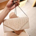 レディース ファッション 春夏 秋冬 女性 かわいい おしゃれ 韓国 鞄 バッグ 上品 大人 ディナー クラッチ パーティー 結婚式 チェーン シンプル キラキラ ラインストーン 高級