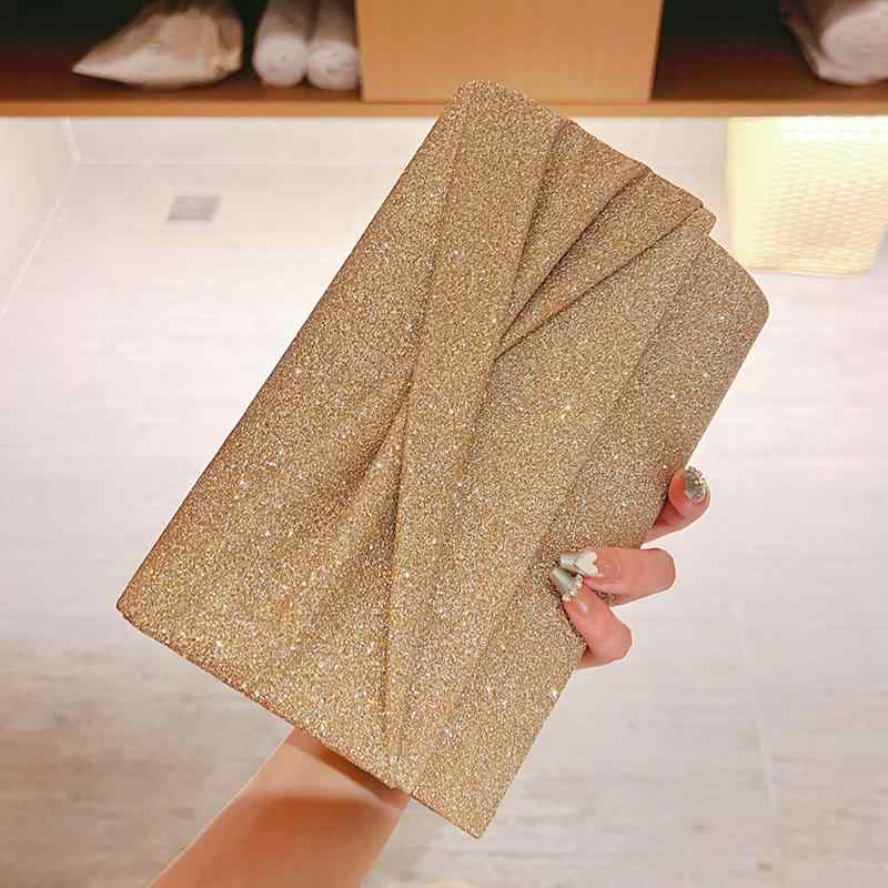 レディース ファッション 春夏 秋冬 女性 かわいい おしゃれ 韓国 鞄 バッグ 上品 大人 ディナー クラッチ パーティー 結婚式 シンプル 高級 キラキラ ラメ