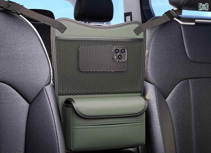 ホルダー ポケット 車用品 カー用品 アクセサリー シート おしゃれ 座席 シンプル 収納 多機能 吊り下げ ネット 中央 ティッシュ ボックス スペース 防水 飲み物 ドリンク サングラス メガネ