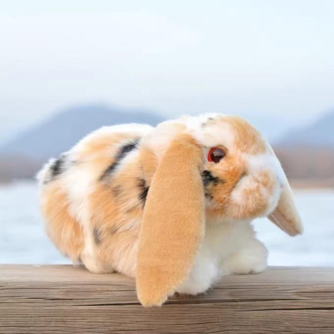 Rabbit - クッション 枕 ふわふわ 男の子 女の子 インテリア おもちゃ ぬいぐるみ 人形 かわいい ベビー 赤ちゃん 子供 プレゼント おすすめ 誕生日 ギフト クリスマス 贈り物 出産祝い ウサギ 動物 アニマル リアル