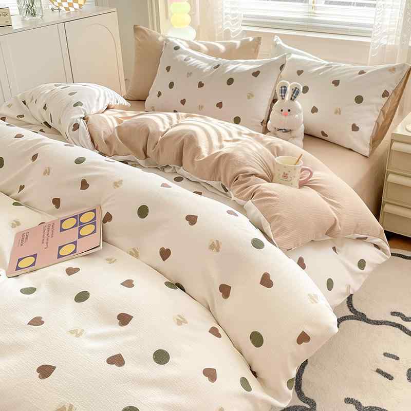 韓国 シングル セミ ダブル クイーン キング 寝具 カバー シーツ 布団 かわいい おしゃれ ベッド 寝室 ..