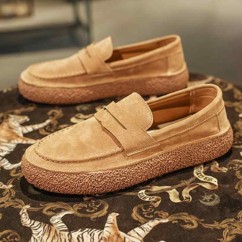 モテる革スニーカー