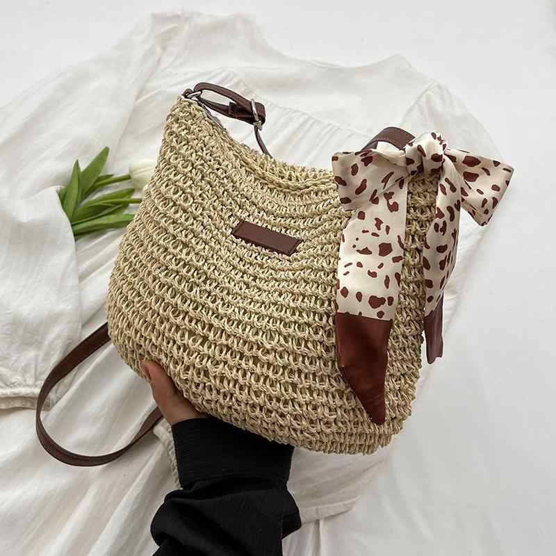 レディース ファッション 春夏 秋 女性 かわいい おしゃれ 韓国 鞄 バッグ 上品 大人 シンプル ショルダーバッグ 籠 リボン 海 プール
