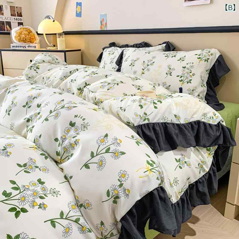 韓国 シングル セミ ダブル クイーン キング 寝具 カバー シーツ 布団 かわいい お...