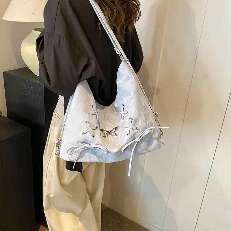 VANESSA BRUNO - レディース ファッション 春夏 秋冬 女性 かわいい おしゃれ 韓国 鞄 バッグ 上品 大人 韓国 大容量 トート シンプル カジュアル リボン 蝶 リュックサック