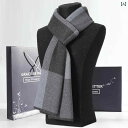 メンズ ファッション 男性 秋冬 防寒 マフラー ストール かっこいい おしゃれ モテる 韓国 暖かい メンズ 冬用 スカーフ ハイエンド メンズ ギフト ボックス入り サイクリング スカーフ メンズ 厚手 スカーフ 誕生日 プレゼント