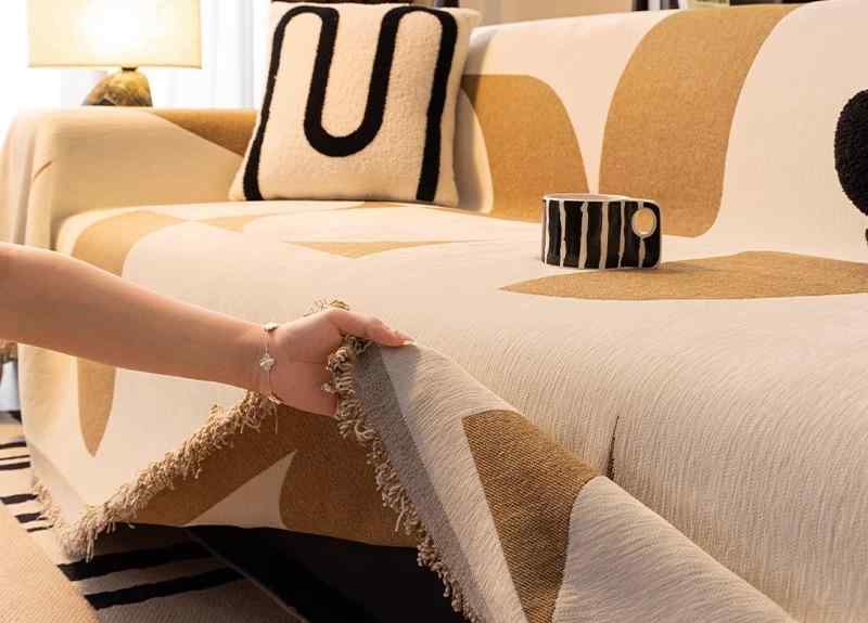 春夏 秋冬 韓国 ソファ カバー イス かわいい おしゃれ インテリア 全面 ブランケット オール シーズン..