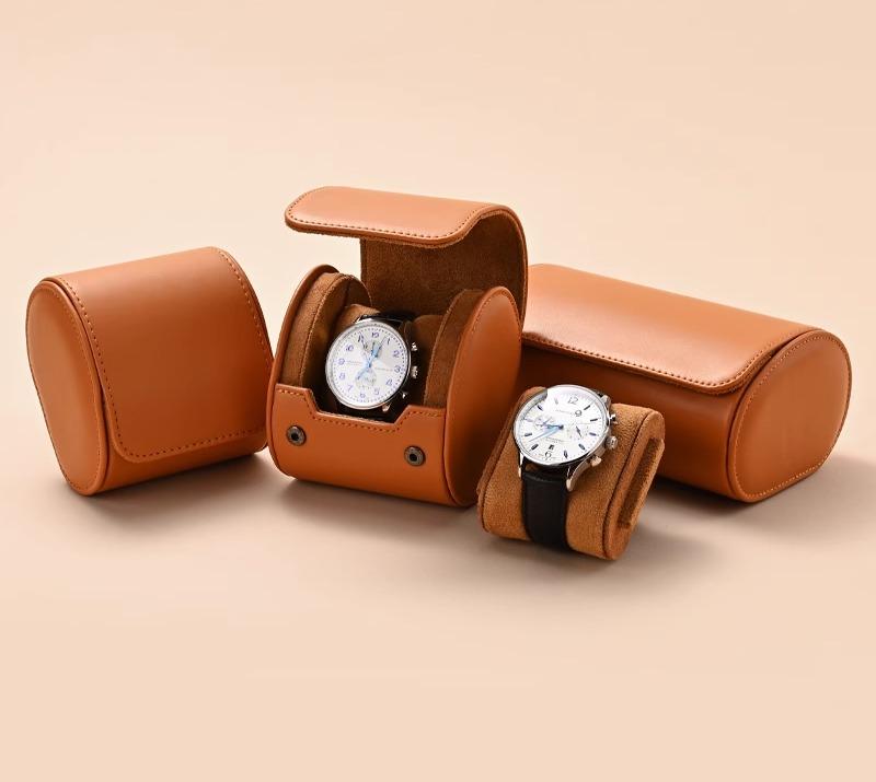 腕時計 収納 ボックス 箱 ジュエリー コレクション ディスプレイ シンプル 防塵 時計 出張 ポータブル ビジネス 運び 高級 かっこいい