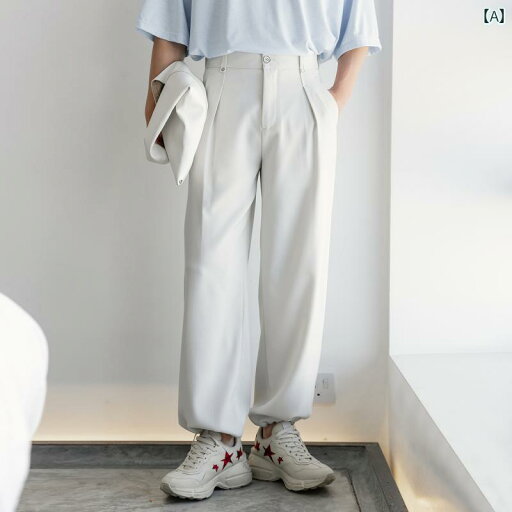 メンズ ファッション 春夏 秋冬 かっこいい オシャレ モテ 男性用 紳士服 服 韓国 シンプル 大人 春秋 ファッション ゆったり ドレープ パンツ ドローストリング カフス カジュアル パンツ メンズ ファッション 春夏 秋冬 かっこいい オシャレ モテ 男性用 紳士服 服 韓国 シンプル 大人 春秋 ファッション ゆったり ドレープ パンツ ドローストリング カフス カジュアル パンツ