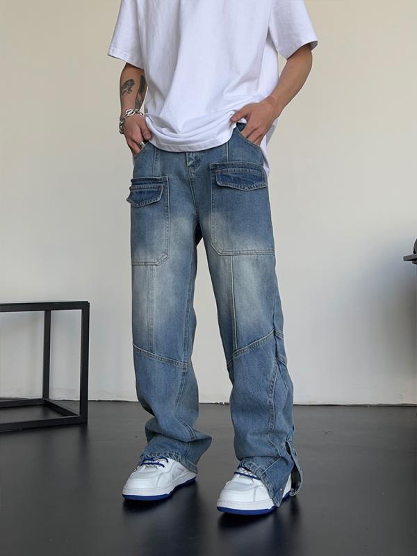 メンズ ファッション 春夏 秋冬 かっこいい オシャレ モテ 男性用 紳士服 服 韓国 シンプル 大人 アメリカ 夏 男性用 ハイ レトロ ワー..