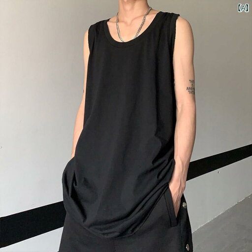 メンズ ファッション 春夏 秋 冬 かっこいい オシャレ モテ 男性用 紳士服 服 韓国 シンプル 大人 夏 ストリート カジュアル ソリッドカラー ダメージ 加工 ほつれ ナートップ ベスト t シャツ 男性用 メンズ ファッション 春夏 秋 冬 かっこいい オシャレ モテ 男性用 紳士服 服 韓国 シンプル 大人 夏 ストリート カジュアル ソリッドカラー ダメージ 加工 ほつれ ナートップ ベスト t シャツ 男性用