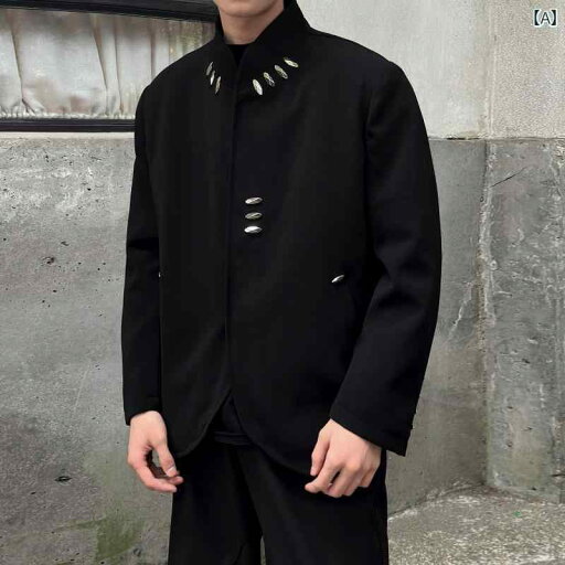 メンズ ファッション 春夏 秋冬 かっこいい オシャレ モテ 男性用 紳士服 服 韓国 シンプル 大人 金属 仕立て ーツ ジャケット メンズ 春秋 カジュアル ゆったり ショート ーツ メンズ ファッション 春夏 秋冬 かっこいい オシャレ モテ 男性用 紳士服 服 韓国 シンプル 大人 金属 仕立て ーツ ジャケット メンズ 春秋 カジュアル ゆったり ショート ーツ
