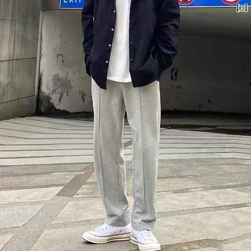 デニム パンツ メンズ 男性 ボトムス アウトドア ストリート ズボン ロング パンツ ゆったり オールシーズン レトロ デニム ストレート 耐摩耗