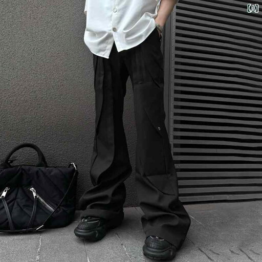 メンズ ファッション 春夏 秋冬 かっこいい オシャレ モテ 男性用 紳士服 服 韓国 シンプル 大人 男性用 フレア パンツ 春秋 トレート ドレープ カジュアル ーツ パンツ メンズ ファッション 春夏 秋冬 かっこいい オシャレ モテ 男性用 紳士服 服 韓国 シンプル 大人 男性用 フレア パンツ 春秋 トレート ドレープ カジュアル ーツ パンツ