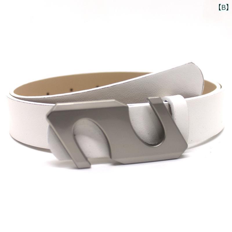 アメリカン クリーン フィット ハイエンド ボタン ホール パンツ ベルト メンズ オシャレ かっこいい アクセサリー ジーンズ ベルト