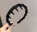 レディース ファッション 女性 かわいい おしゃれ 韓国 高級 ギフト プレゼント アクセサリー ジュエリー 髪飾り ヘア ビーズ ヘッド バンド 洗顔 前髪 ...