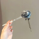 レディース ファッション 女性 かわいい おしゃれ 韓国 高級 ギフト プレゼント アクセサリー ジュエリー 髪飾り ヘア ローズ バラ 後頭部 モダン 花 ラ...