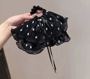 レディース ファッション 女性 かわいい おしゃれ 韓国 高級 ギフト プレゼント アクセサリー ジュエリー 髪飾り ヘア 水玉 ドット リング ヘッド フラワ...