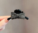レディース ファッション 女性 かわいい おしゃれ 韓国 高級 ギフト プレゼント アクセサリー ジュエリー 髪飾り ヘア ラインストーン キラキラ リボン 後...