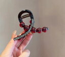 レディース ファッション 女性 かわいい おしゃれ 韓国 高級 ギフト プレゼント アクセサリー ジュエリー 髪飾り ヘア クリップ 後頭部 キラキラ ラインス...