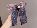 レディース ファッション 女性 かわいい おしゃれ 韓国 高級 ギフト プレゼント アクセサリー ジュエリー 髪飾り ヘア リボン クリップ 後頭部 髪留め 花...