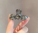レディース ファッション 女性 かわいい おしゃれ 韓国 高級 ギフト プレゼント アクセサリー ジュエリー 髪飾り ヘア クリスタル クリップ 前髪 キラキラ...