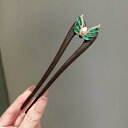レディース ファッション 女性 かわいい おしゃれ 韓国 高級 ギフト プレゼント アクセサリー ジュエリー 髪飾り ヘア U字型 蝶 ピン レトロ シンプル ...