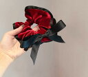 レディース ファッション 女性 かわいい おしゃれ 韓国 高級 ギフト プレゼント アクセサリー ジュエリー 髪飾り ヘア ベルベット リボン リング ヘッド ...