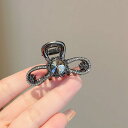 レディース ファッション 女性 かわいい おしゃれ 韓国 高級 ギフト プレゼント アクセサリー ジュエリー 髪飾り ヘア ラインストーン リボン キラキラ ク...